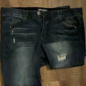 Democracy “Ab” solution distressed jeans size 18